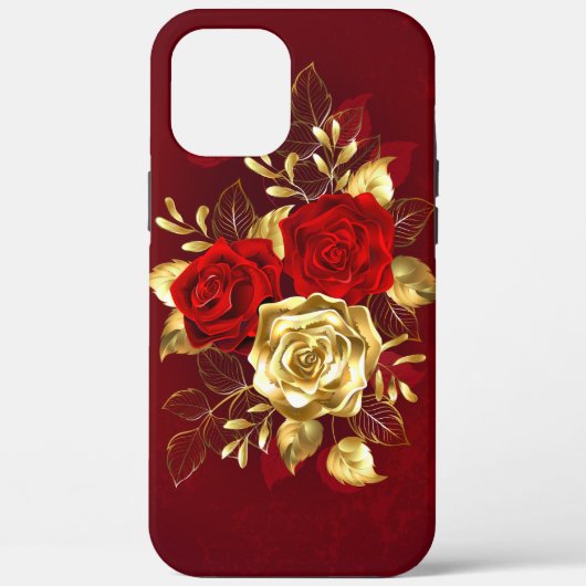 Drie juwelen Rozen Case-Mate iPhone Case (Achterkant)