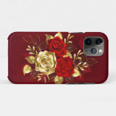 Drie juwelen Rozen Case-Mate iPhone Case (Achterkant (horizontaal))