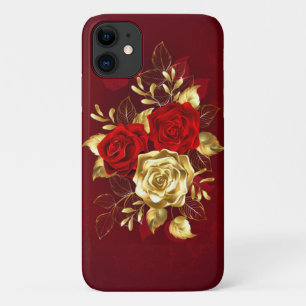 Drie juwelen Rozen iPhone 11 Hoesje