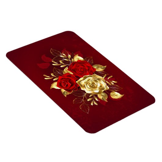 Drie juwelen Rozen Magneet (Rechterzijde)