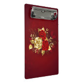 Drie juwelenrozen mini klembord (Schuin)