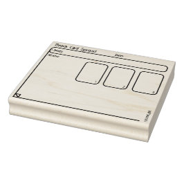 Drie Kaarten Tarot Spread Oracle Journal Documenta Rubberstempel