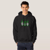 Drie Kabouters Shamrock Prettig St. Patrick's Day  Hoodie (Voorkant volledig)