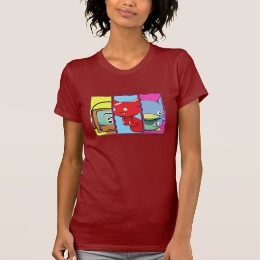 Drie_karakters T-shirt (Voorkant)