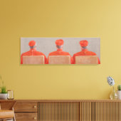Drie Kardinalen 2010 Canvas Afdruk (Insitu (Woonkamer))