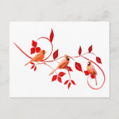 Drie Kardinalen Briefkaart (Voorkant)