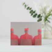 Drie Kardinalen II 2012 Briefkaart (Staand voorkant)