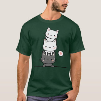 Drie katten t-shirt