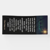 Drie kerstkerkkerkerken met Wisemen Spandoek (Horizontaal)