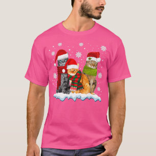 Drie kerstmis voor kat Kitten Lover Sno T-shirt