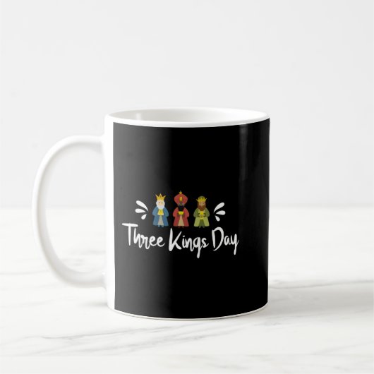 Drie Kings Dag Funny Epiphany Cool Christelijk T-s Koffiemok (Links)
