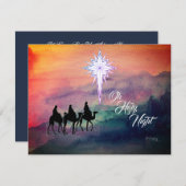 Drie Kings Flat Wenskaart (Voorkant / Achterkant)