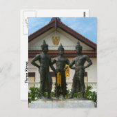 Drie Kings Monument Briefkaart (Voorkant / Achterkant)