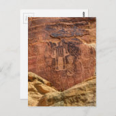Drie Kings Petroglyph - Mcconkie Ranch - Utah Briefkaart (Voorkant / Achterkant)