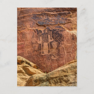 Drie Kings Petroglyph - Mcconkie Ranch - Utah Briefkaart
