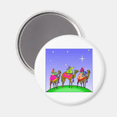 Drie Kings volgen ster Magneet (Voorkant / Achterkant)