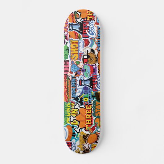 Drie kipleggen skateboard (Voorkant)