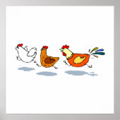 Drie kippen poster (Voorkant)