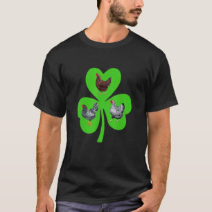 Drie Kippen Shamrock St. Patrick's Dag Iers Grappi T-shirt