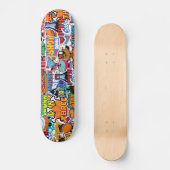 Drie kippenpoten skateboard (Voorkant)