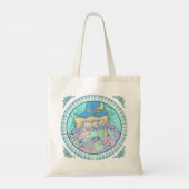 Drie Kittenkatten Slapen Tote Bag (Achterkant)