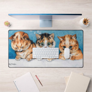 Drie Kittens, Cat, Louis Wain Bureaumat