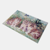 Drie Kittens, Louis Wain Deurmat (Schuin)