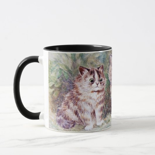 Drie Kittens, Louis Wain Mok (Links)