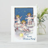 Drie Kleine Angels Kaart (Staand voorkant)