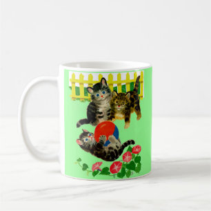 drie kleine kittens koffiemok