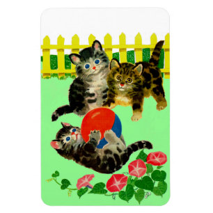 drie kleine kittens magneet