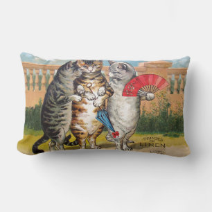 Drie Kleine Kittens Moeder de Gans Illustratie Kussen