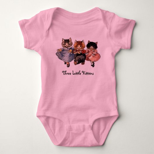Drie Kleine Kittens Romper (Voorkant)