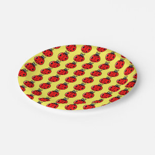 Drie kleine ladybugs - Bord papier