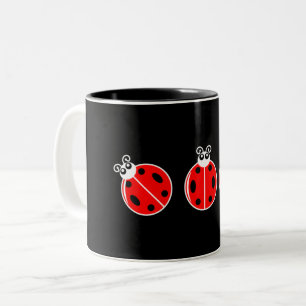 Drie Kleine Ladybugs - Mok met twee tonen