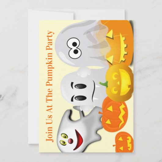 Drie kleine spoken kaart (Voorkant)