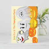 Drie kleine spoken kaart (Staand voorkant)