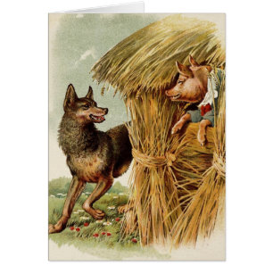 Drie kleine Varkens Big Bad Wolf,  Fairy Tale