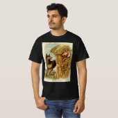 Drie kleine Varkens Big Bad Wolf, Fairy Tale T-shirt (Voorkant volledig)