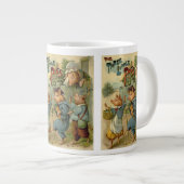 Drie kleine Varkens  Fairy Tale Grote Koffiekop (Voorkant rechts)