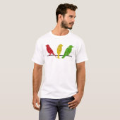 drie kleine vogels t-shirt (Voorkant volledig)