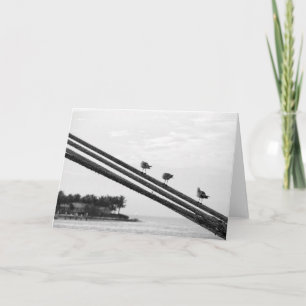 Drie kleine vogels ~ Vacatie Bedankkaart