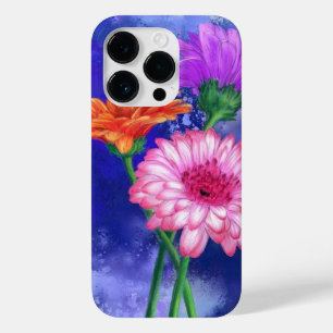 Drie Kleur Gerberas - het Schilderen Hoesje-Malte Case-Mate iPhone 14 Pro Hoesje
