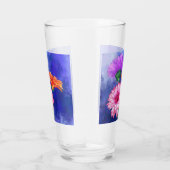 Drie kleuren Gerberas glas (Rechts)