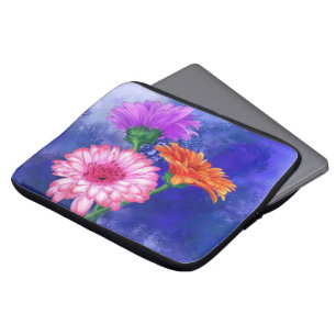 Drie kleurenhoes voor Gerberas-laptop Laptop Sleeve