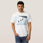 Drie klimmers, Mont Blanc T-shirt (Voorkant volledig)