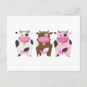 Drie koeien briefkaart (Voorkant)