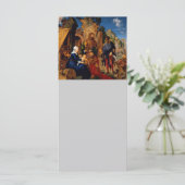 Drie Koningen aanbidden het kindje Jezus (Staand voorkant)