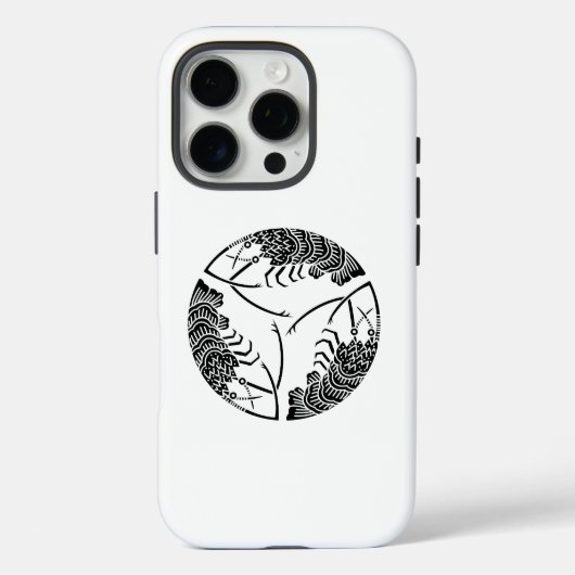 Drie koplopers Case-Mate iPhone case (Achterkant)