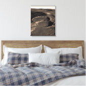Drie kraters in de regio Oost-Hellas van M Canvas Afdruk (Insitu (Slaapkamer))